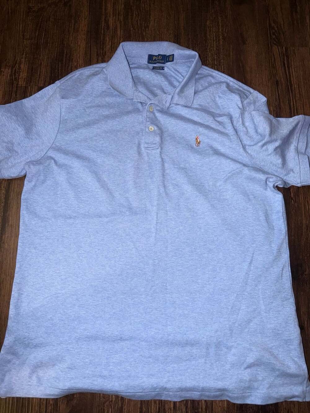 Polo Ralph Lauren Classic Fit Polo Size L Light Blue - Picture 2 of 4